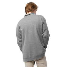 Load image into Gallery viewer, JUNO Cress Logo Quarter Zip Fleece Pullover