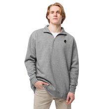 Load image into Gallery viewer, JUNO Cress Logo Quarter Zip Fleece Pullover