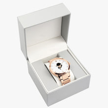 Load image into Gallery viewer, Men’s Classic Cress Logo Metal-Silver-Gold Watch