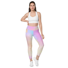 Load image into Gallery viewer, JUNO SPORT Cotton Candy Leggings