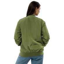 Load image into Gallery viewer, JJ Logo recycled bomber jacket
