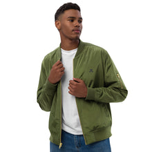 Load image into Gallery viewer, JJ Logo Recycled bomber jacket