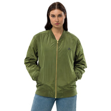 Load image into Gallery viewer, JJ Logo recycled bomber jacket