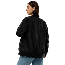 Load image into Gallery viewer, JJ Logo recycled bomber jacket