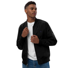 Load image into Gallery viewer, JJ Logo Recycled bomber jacket