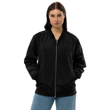 Load image into Gallery viewer, JJ Logo recycled bomber jacket
