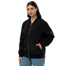 Load image into Gallery viewer, JJ Logo recycled bomber jacket