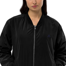 Load image into Gallery viewer, JJ Logo recycled bomber jacket