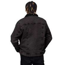 Load image into Gallery viewer, JJ Logo denim sherpa jacket