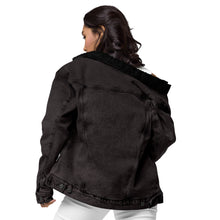 Load image into Gallery viewer, JJ Logo denim sherpa jacket