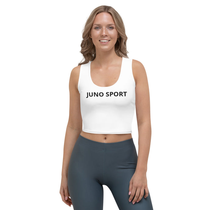 Slim Fit Sport Logo Crop Vest