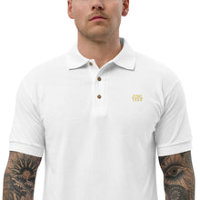 Load image into Gallery viewer, Men&#39;s Yellowed Bard Logo Polo
