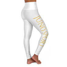 Load image into Gallery viewer, Slim Fit Sport Logo Yellow Leggings
