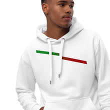Load image into Gallery viewer, Classic Fit Signature Colours Bar Logo ECO Hoodie

