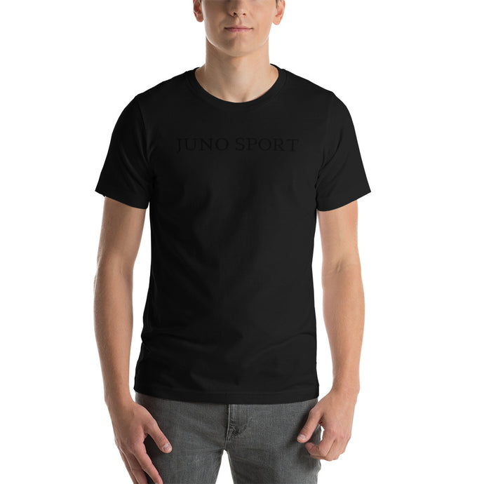 Classic Fit Basic Sport Black T'Shirt