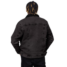 Load image into Gallery viewer, JJ Logo denim sherpa jacket
