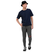 Load image into Gallery viewer, Slim Fit Sport Bar Logo Jogger’s
