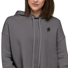 Load image into Gallery viewer, Classic Fit Cress Logo Crop Hoodie
