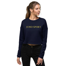 Load image into Gallery viewer, Standard Fit Sport Logo Crop Jumper
