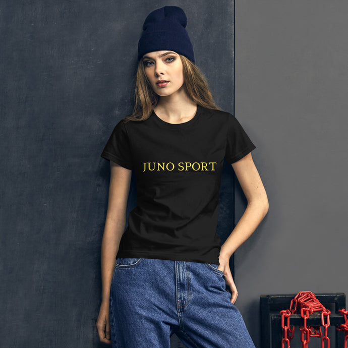 Regular Fit JUNO Sport Logo T-Shirt